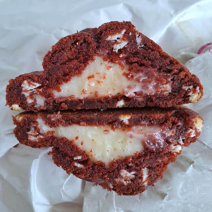 Cookie Estilo Nueva York Red velvet - 1 Unidad 85 gramos