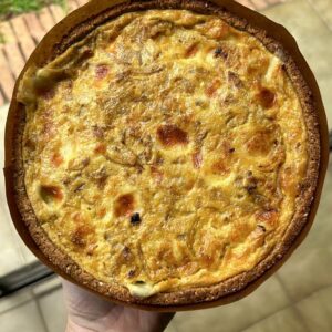 Trata de cebolla y bacon - 1 Unidad 22 cm de diámetro