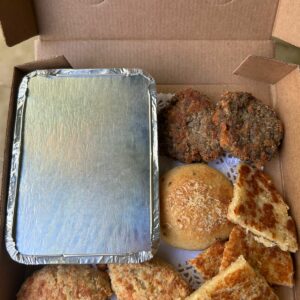 BOX SOPA PARAGUAYA o  BOX CHIPA GUAZÚ de repollo